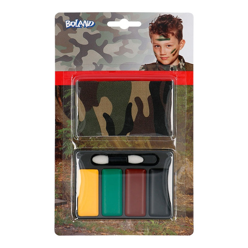 Kit maquillaje militar