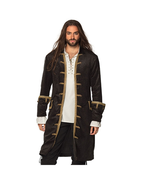 eco Agarrar enfermero Chaqueta pirata hombre