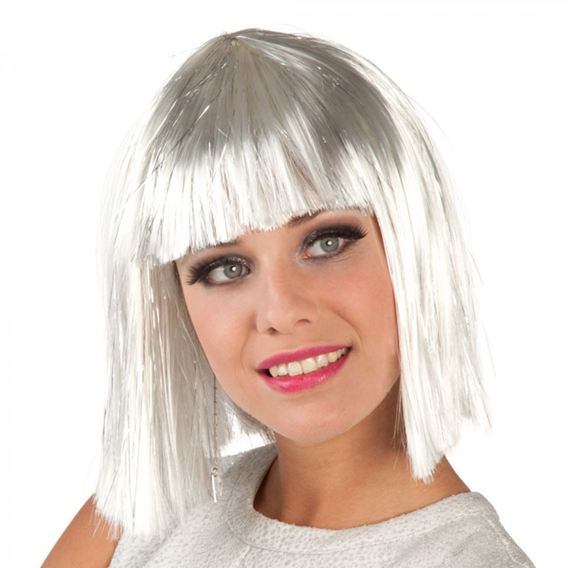 Peluca Gigi Glamour Plata