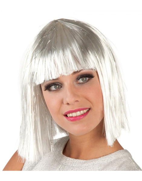 Peluca Gigi Glamour Plata