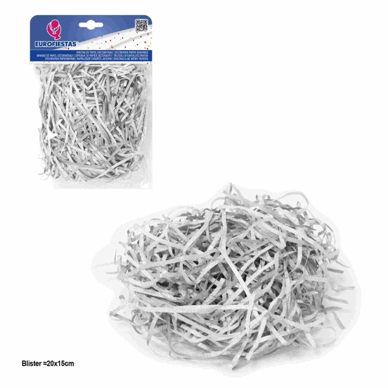 Virutas de papel de Plata 20gr.