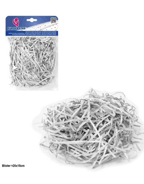 Virutas de papel de Plata 20gr.