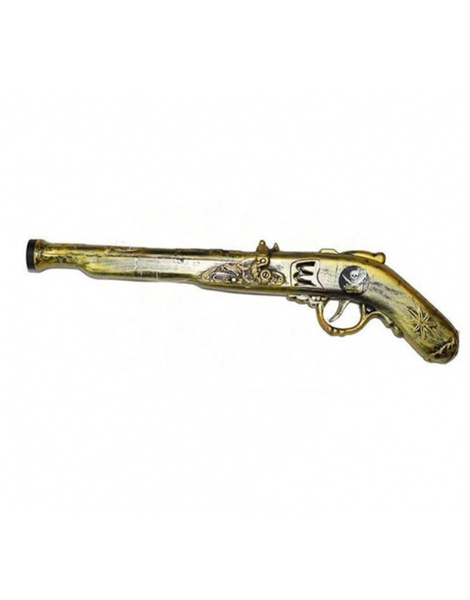 Trabuco pirata dorado/plateado