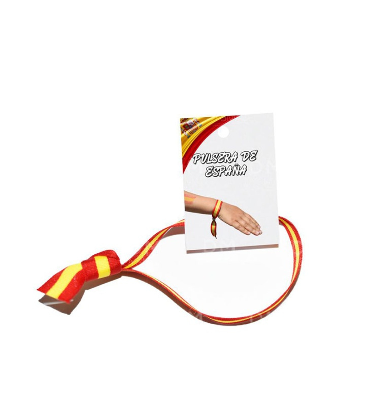 Pulsera banderita España