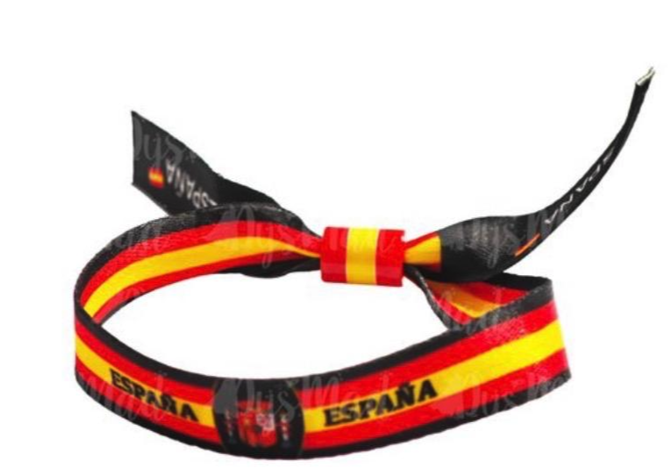 Pulsera banderita España