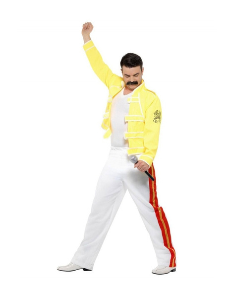 Masaje Ingenieria Currículum Disfraz Freddie Mercury adulto luxe