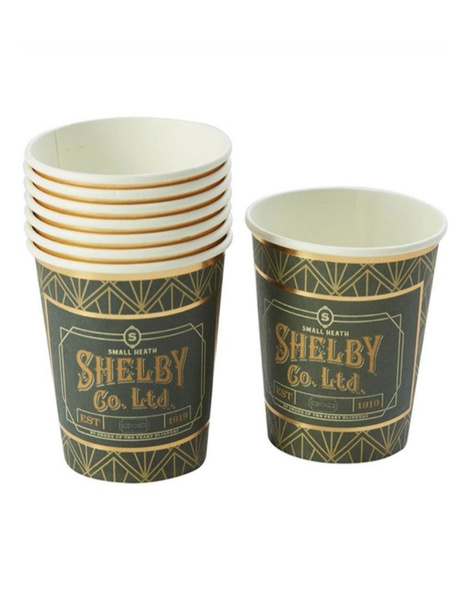 8 Vasos fiesta Peaky Blinders 250 ml.