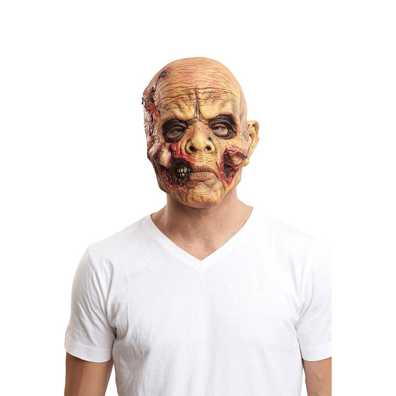 Máscara zombie en látex