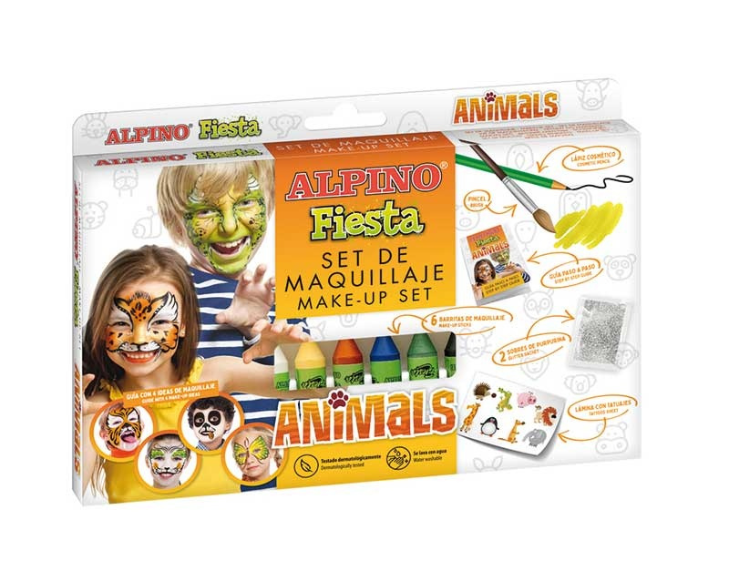 Set Maquillaje Animales Alpino