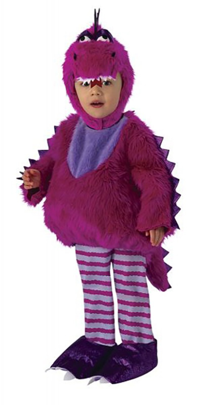 Disfraz Dragoncito púrpura para bebés