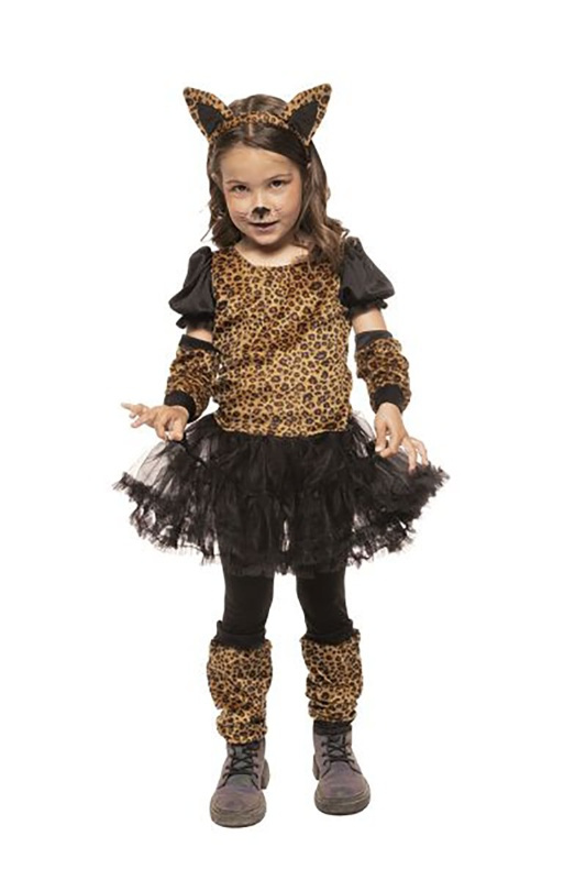 Disfraz Leopardo tutú infantil