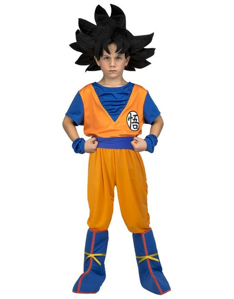 Disfraz Goku con peluca niño