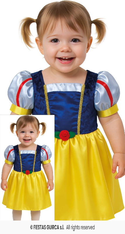 Disfraz Princesita de las nieves bebés