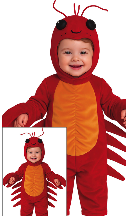 Disfraz Langosta para bebés