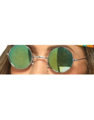 Gafas redondas tipo Hippie Grandes