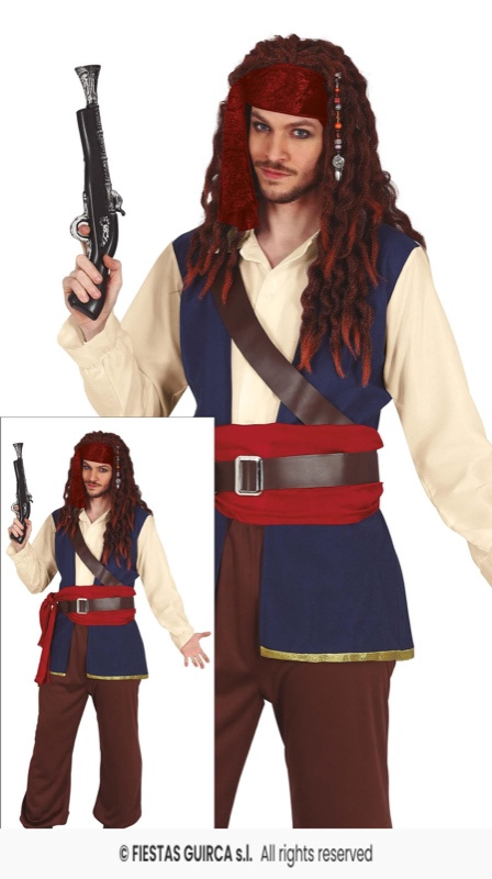 Disfraz Pirata de los mares adulto