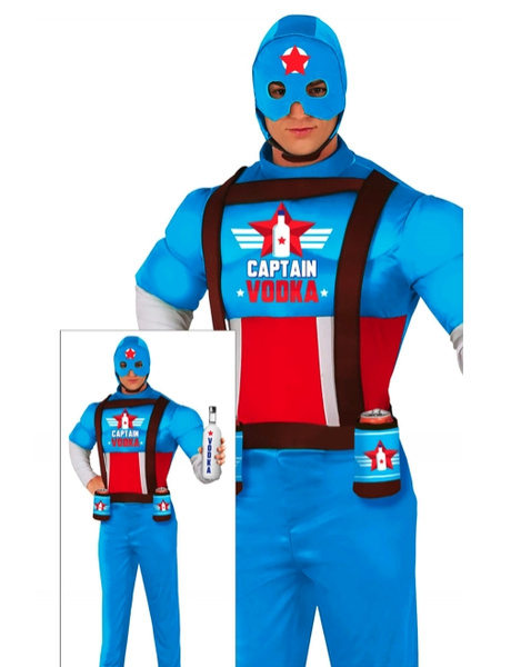 Disfraz Capitán Vodka para adulto