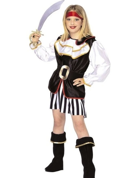 Disfraz Pirata chica infantil/juvenil