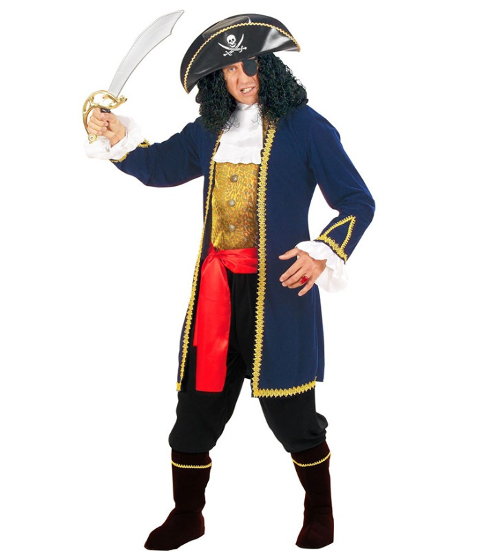 Disfraz Pirata del los 7 mares T.XL  AD.