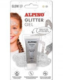 Glitter Gel Metalico colores Alpino