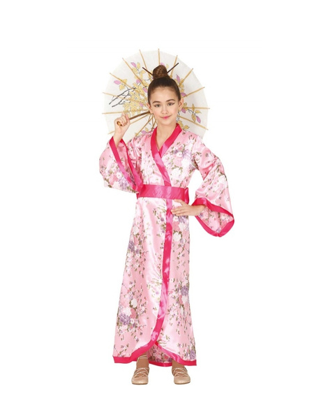 Disfraz Kimono rosa infantil