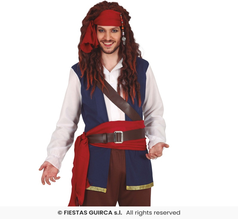 Conjunto Pirata: Faja+pañuelo