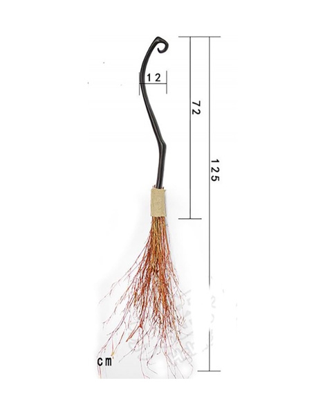 Escoba de brujo 125 cms.