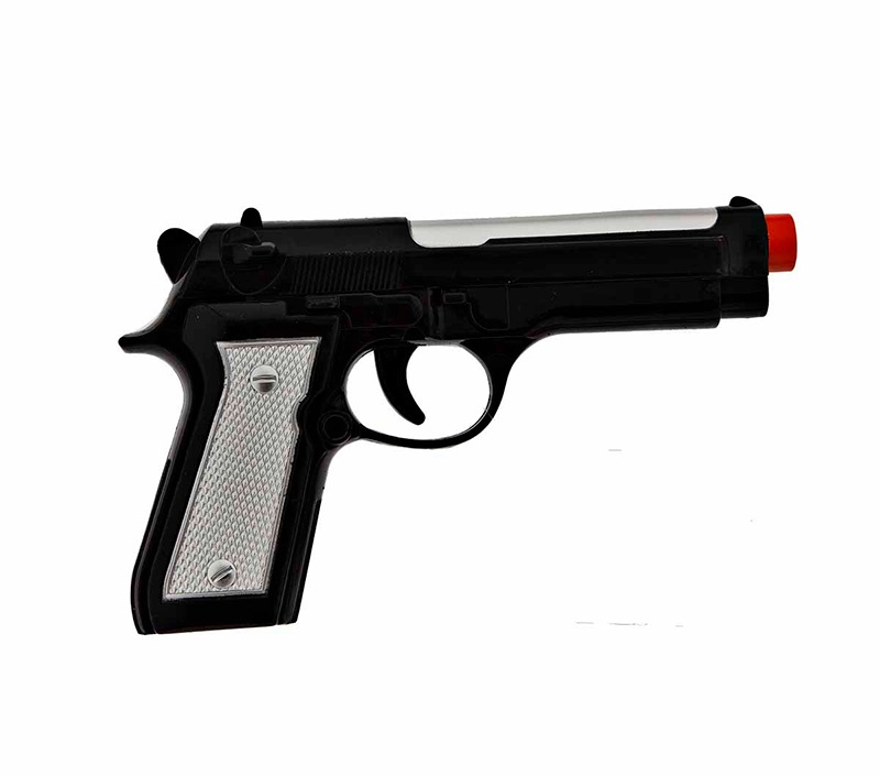 Pistola policia 21.5x13 cms.