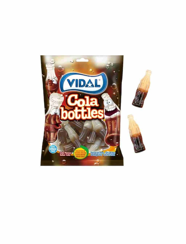 Botellas cola JL B.90gr. vidal