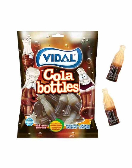 Botellas cola JL B.90gr. vidal