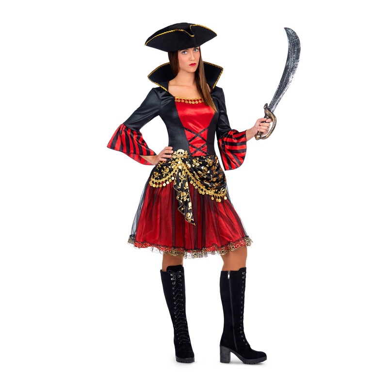 Disfraz Pirata belleza para  mujer