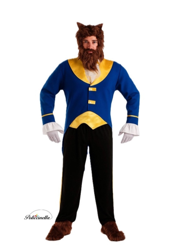 Disfraz La Bestia hombre Talla M/L