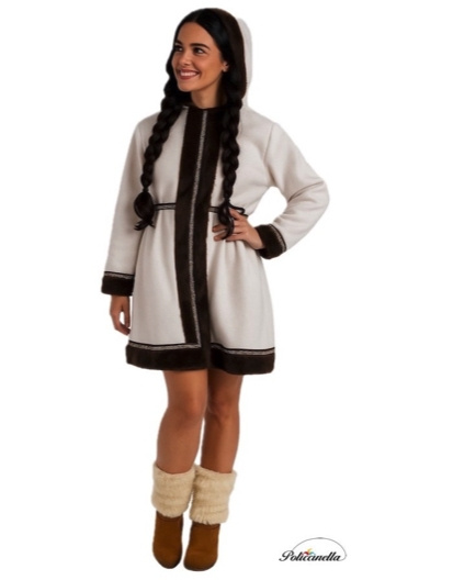 Disfraz Esquimal Mujer Talla M