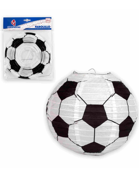 Farolillo redondo 25cms Balon Fútbol