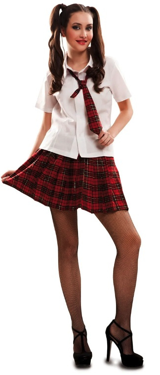 Disfraz Colegiala sensual mujer T.ML