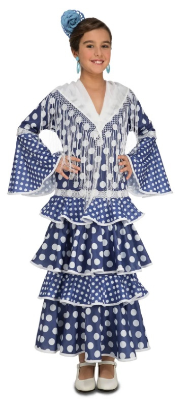 Disfraz Flamenca mod. alvero infantil