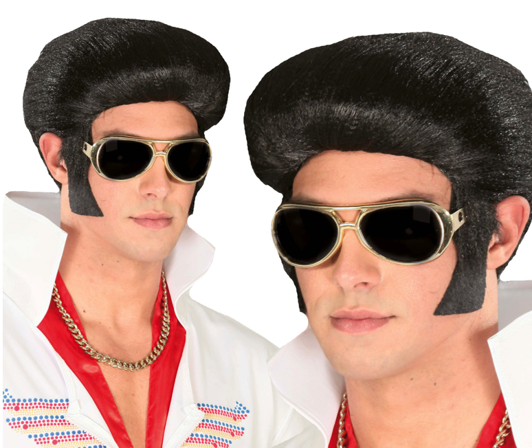 Peluca Rey del Rock en caja