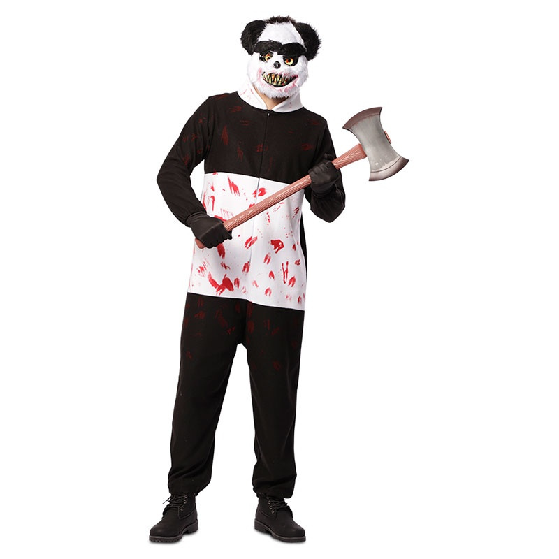 Disfraz Panda zombie para adulto T.ML