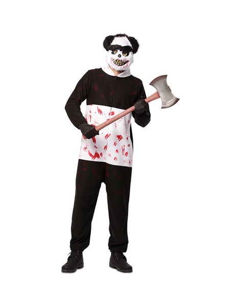 Disfraz Panda zombie para adulto T.ML