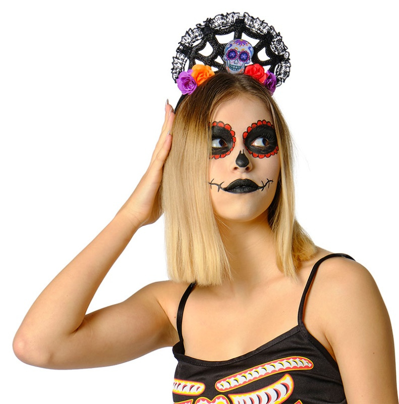 Diadema Katrina Con Flores