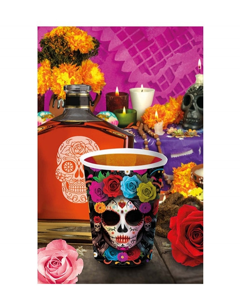 Bolsa 6 Vasos Catrina 240ml, 9 Cms.