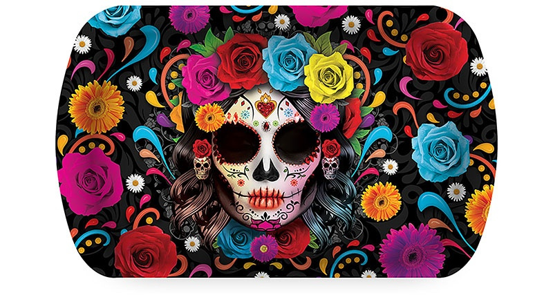 Bandeja Catrina 39X24 cms, plastico