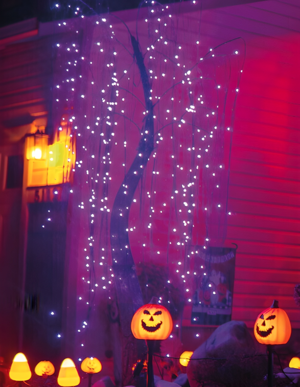 Guirnalda Led 144 L. Multifunción Lila