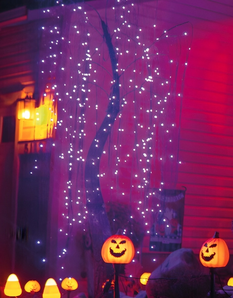 Guirnalda Led 144 L. Multifunción Lila