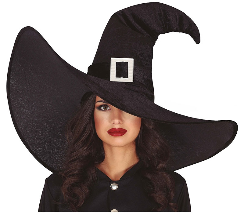 Gorros Bruja negro extra grande