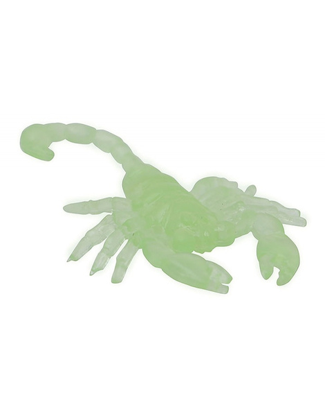 8 Escorpiones Brillan oscuridad 6 cms.