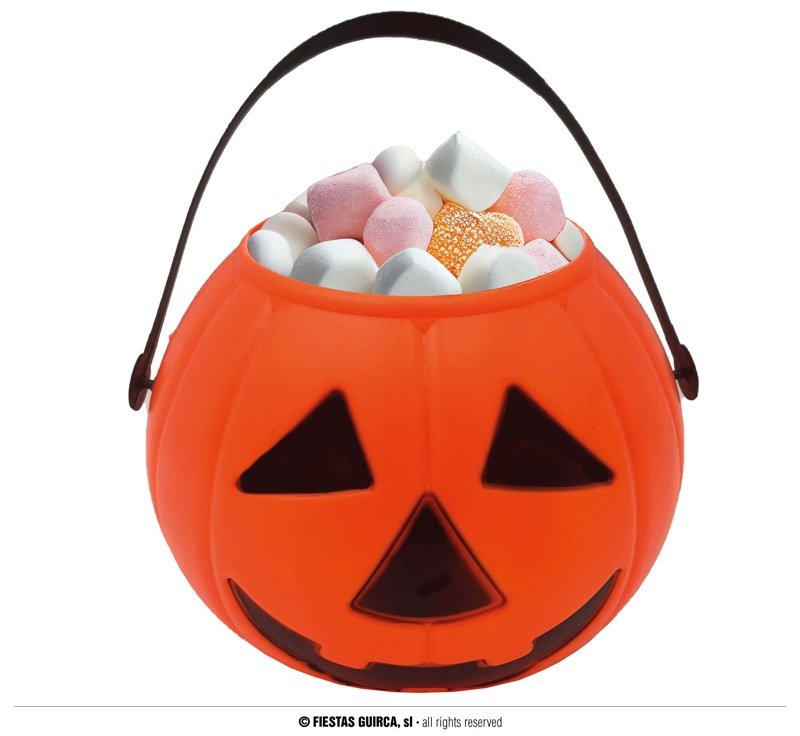 Cesto Calabaza Colores 15cms