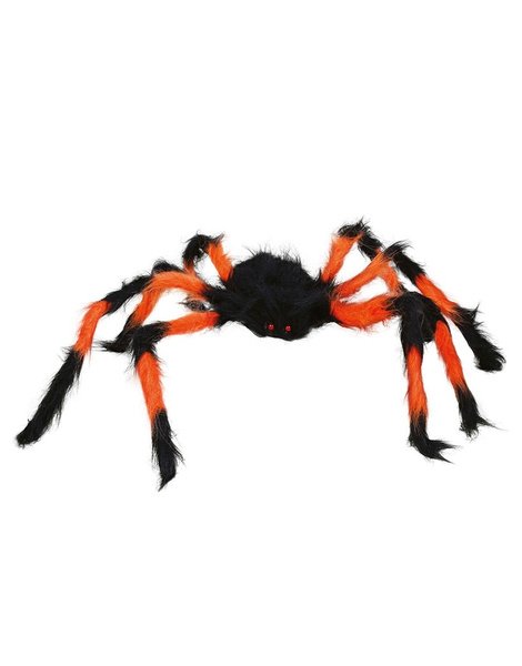 Araña naranja y negra 75cms.