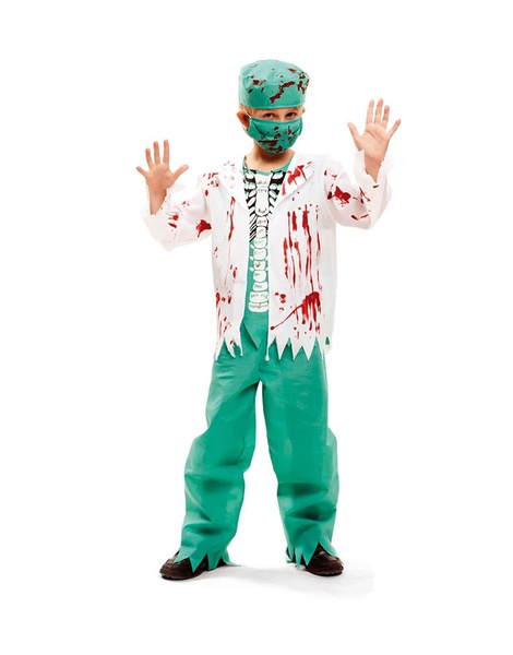 Disfraz Cirujano Esqueleto infantil