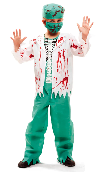 Disfraz Cirujano Esqueleto infantil